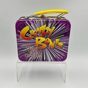Vintage CRAZY BONES Mini Collector Lunch Box Tin “Play the Craze!”